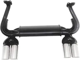 00-3414-0 Empi Vw Type 1 And Ghia 66-73 1300-1600cc 3/8 Inch Tubing Black With Chrome Tips
