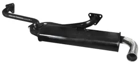 00-3714-0 Empi Inc Quiet Pack Exhaust System For 1975-1978 Vw Type 2 Bus And 4 - 3714