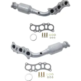 12744884 Evan Fischer Catalytic Converter Set For 2003-2009 4runner Tacoma Front Driver And Passenger