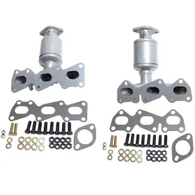 13915660 Evan Fischer Catalytic Converter Pair For 06-10 Hyundai Azera 06-07 Sonata 3.3l 3.8l