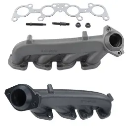 18044638 Evan-fischer Set Of 2 Exhaust Manifolds Driver And Passenger Side For F150 Truck F-150 Pair