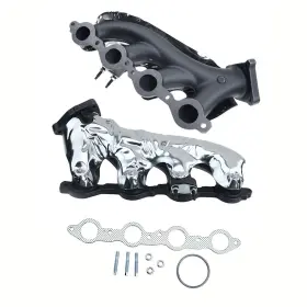 18044669 Evan-fischer Set Of 2 Exhaust Manifolds Driver And Passenger Side For Chevy Yukon Savana Pair