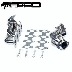 Fe015411-411 Fapo Shorty Headers For 04-10 Ford F150 Xl Xlt Fx4 King Ranch Lariat 5.4l 330 V8
