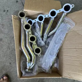 Fe019611-32 Fapo Ls Conversion Swap Headers For Chevy Bel Air Camaro Nova Ls1 Ls2 Ls3 Ls6 V8