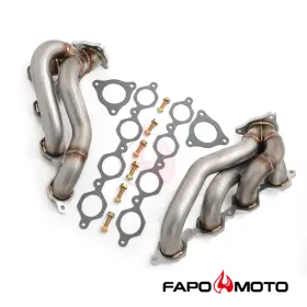 Fe640160-411 Fapo Shorty Headers For 14-18 Chevy Silverado Gmc Sierra 1500 5.3l V8 1-7/8 Inch 409