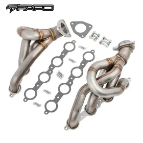 Fe640170-411 Fapo Shorty Headers For 08-13 Chevy Silverado Gmc Sierra 1500 5.3l V8 1-3/4 Inch 409