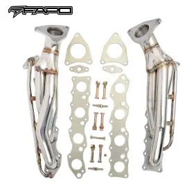 Fe655410-411 Fapo Shorty Headers For 07-16 Toyota Tundra 5.7l 345 V8 304 Ss Limited Sr5 Trd