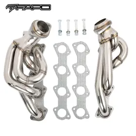Fe685310-411 Fapo Shorty Headers For 97-03 Ford F150 5.4l 330 V8 Xl Xlt Fx4 King Ranch Lariat