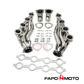 Fe687410-411 Fapo Ls Swap Headers For Chevrolet A-body Chevelle El Camino Monte Carlo Malibu 304ss