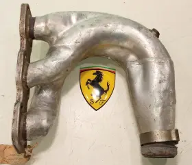 125915 Ferrari Testarossa Engine Exhaust Header Manifold Left Side Rear Genuine