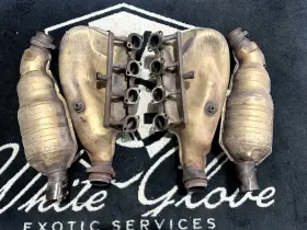 184394 Ferrari 184393 Defective Damaged 360 Exhaust Manifolds Pair Oem G G3d