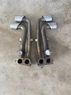 Tp131e-l Ferrari Tp131e-l/r 216041 Zeuna Starker Right And Left Exhausts