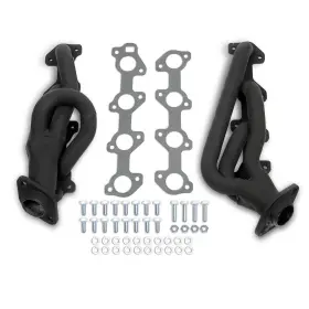 Flowtech 090127606278 91944flt Shorty Headers - Black Painted