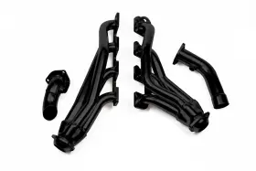 Flowtech 090127619568 91946flt Shorty Headers - Black Painted