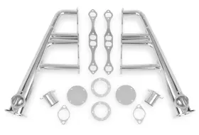 Flowtech 090127689486 11702-2flt Lakester Headers - Chrome Finish