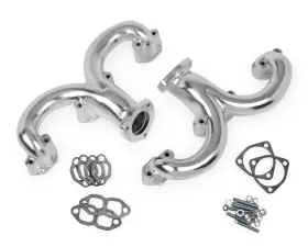 Flowtech 090127690734 11704-1flt Rams Horn Exhaust Manifolds - Ceramic Coated