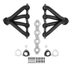 Flowtech 090127690802 11706flt Tight Fit Block Hugger Headers - Black Paint