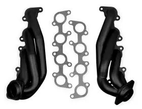 Flowtech 090127720998 91674flt Shorty Headers - Black Painted