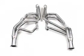 Flowtech 787480331304 Mild Steel Silver Coated Long Tube Exhaust For Dodge Challenger 70-71