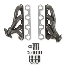 Flowtech 787480916273 91627flt Shorty Headers - Black Painted