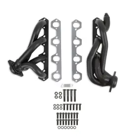 Flowtech 787480916280 91628flt Shorty Headers - Black Painted