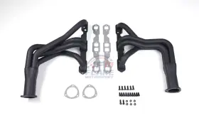 Fm-472-142 Fm For 1955-1974 Corvette With 265-400 Ci V8 Engines 1-5/8 Long Tube Headers Black