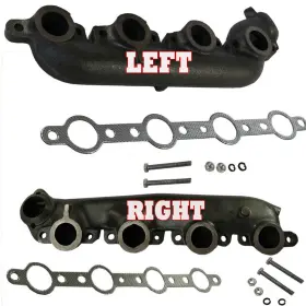 674-745 Fongoff Right And Left Side Exhaust Manifold For 99-03 Ford E250 E350 E450 F250 F350 7.3l