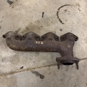 1800616 Ford 1987-1994 F250 F350 6.9 7.3 Diesel Idi Exhaust Manifold Driver Side Oem