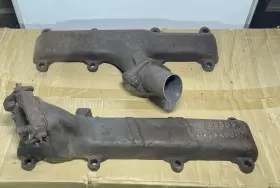 C1se-9430-a-dated Ford 2e29 Fe 390/406 Exhaust Manifolds-pair-c0ae-9431-a/c1se-9430-a-dated 0m16 And