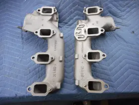 C2ve9431a Ford Oem 1961-68 Lincoln Mercury 430 462 Mel Exhaust Manifolds