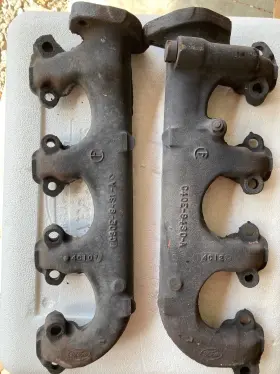 C4oe-9430-a Ford C3oe9431a 1964-5 Small Block Exhaust Manifolds C3oe-9431-a And
