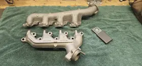 D1ze-9431-aa Ford 1970 Mustang Mach 1 Cougar Torino 351c 2v Exhaust Manifolds Pair