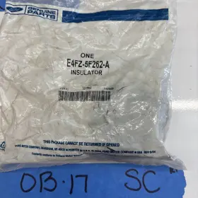 E4fz-5f262-a Ford Oem Muffler Insulator Genuine Factory Part Fits Various Models