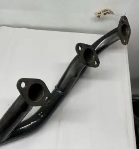Ef-7104 Ford Steel Left Header Pipe Fits 1932-34 Car And Pickup 1948-1952