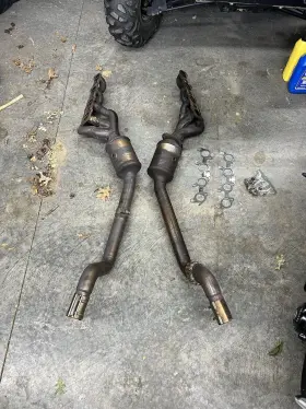 Gr3z-9430-a Ford 2018-2023 Oem Gen 3 Mustang Gt 5.0 V8 Headers And Cats/gaskets Hardware