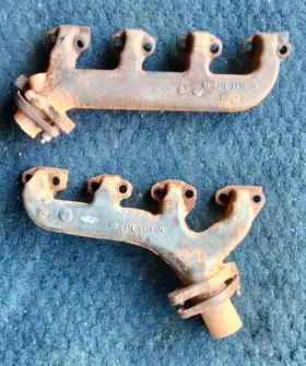 Rf-f3te-0430-ja Ford R&l Exhaust Manifolds 1986-1996 F150 5.0l V8 Oem 87 88 89 90 91 92 93 94 95