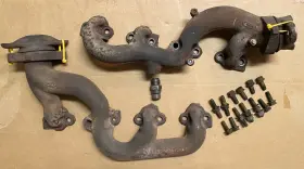 Rf-xl2e-9430-da Ford Rf-xl2e-9431-ca / Mercury Oem 5.0 Gt40p Exhaust Manifolds