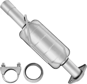 Jwr004.0 Fortunaflow Rear Catalytic Converter Jeep Wrangler 2004-2006 4.0l