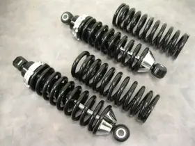 694001-350 Gearhead Cs400 Quality Street Rod Rear Coil Over Shock Set 400 Pound Bonus 450 Springs