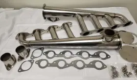 Gh-9300570 Gearhead Big Block Chevy Lake Style Headers Ss Lakester 396 454 502 Street Rod Return