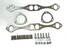 Gh0101cer Gearhead Manifold Gaskets Bolt For Sbc 283 327 350 400 Camaro 67-81 Chevelle Nova 68-79