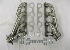 Gh316-1003ss Gearhead Small Block Ford 289 302 351w Stainless Street Rod Shorty Exhaust Headers Return