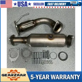 6h28826 Geartronics 4510988 Fits Honda Accord 2.4l Front Flex Pipe And Catalytic Converter 2003-07 Nrp