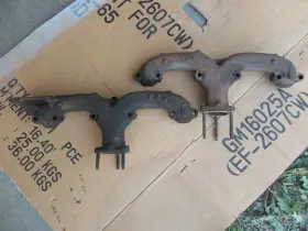 3747038 General Motors 3749965 Chevrolet 283 327 Exhaust Manifolds And Sbc