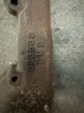 523538 General Motors 1957 Pontiac- Star Chief 347 V8 Right Hand Passenger Side Exhaust Manifold
