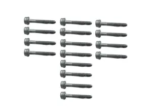034008 Genuine 16x Exhaust Manifold Bolts For Land Rover Lr4 Range Sport