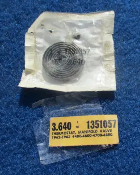 1351057 Gm 1962 1963 Buick V8 Engine Heat Riser Thermostat Spring Nos Oem #