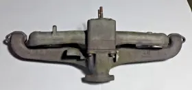 839136 Gm Chevy 216 Engine Intake/exhaust Manifolds 1940-1948 Cleaned/ Blasted Nice
