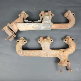 336710 Gmc 73 74 75 76 77 78 79 Chevy C10 Truck 350 V8 Exhaust Manifold And Valve