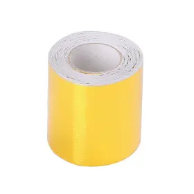 Gzyf 550746780556 1 Roll Reflective Gold High Temperature Heat Shield Fireproof Adhesive Tape